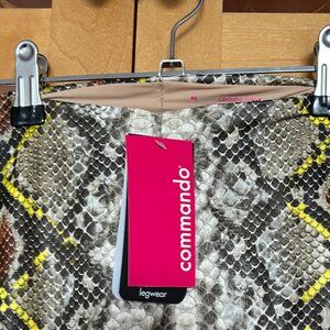 Commando Faux Leather Pants in Snake